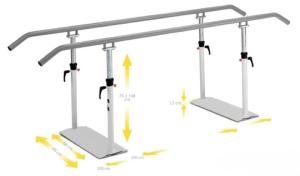 Barres parallèles pliables